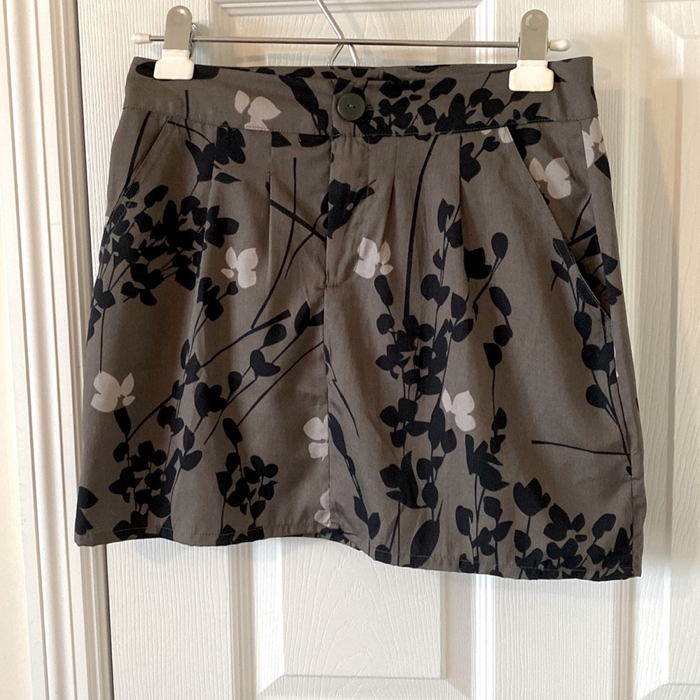 Gap Floral Miniskirt Size 0